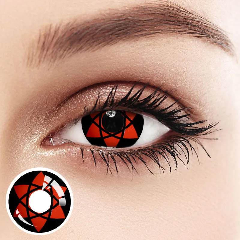 Uchiha Sasuke Sharingan Farbige Kontaktlinsen 1 Jahr