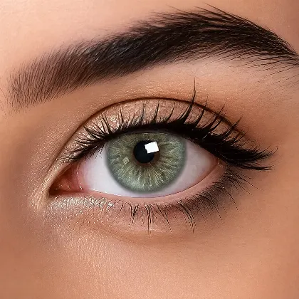 EyeLensy Cannes zelená Barevné Kontaktní Čočky 1 Rok