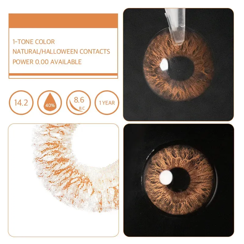 EyeLensy Passion Brown | 1 Year