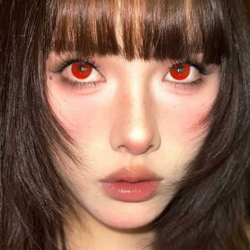 EyeLensy Mysteria Red | 6 Months
