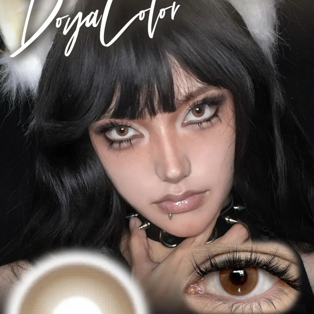 EyeLensy Brun Krymp Farvede Kontaktlinser Daglinser