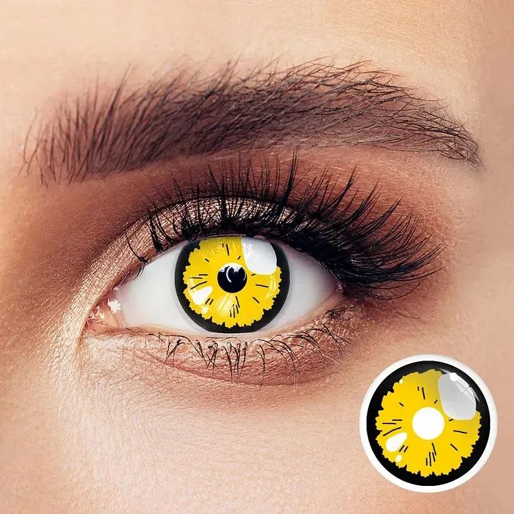 EyeLensy Veronica Yellow | 1 Year