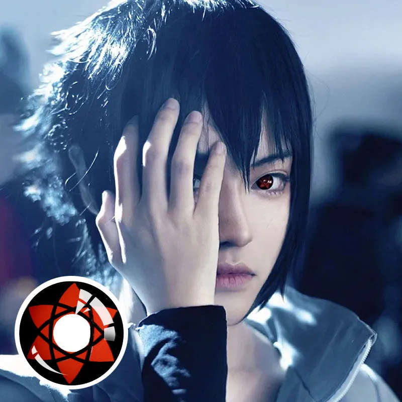 Uchiha Sasuke Sharingan Farbige Kontaktlinsen 1 Jahr
