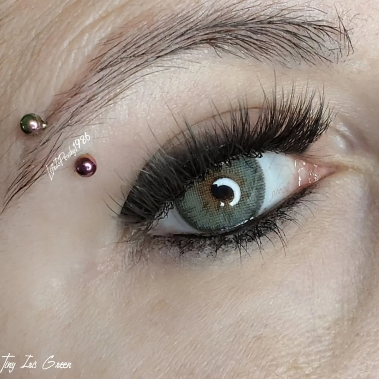 EyeLensy Tiny Iris Green | 1 Year