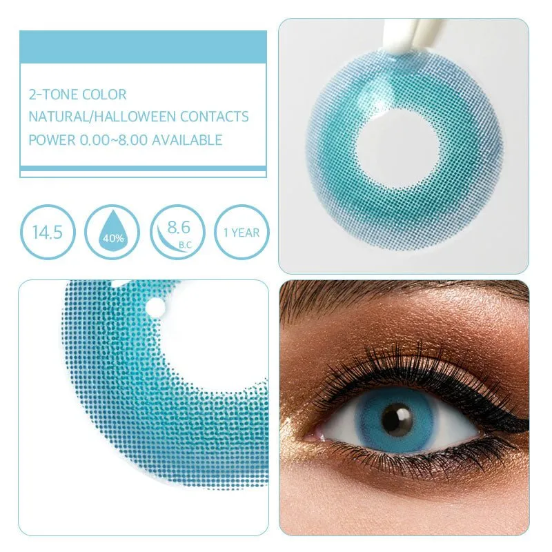 EyeLensy Pixie Blue | 1 Year