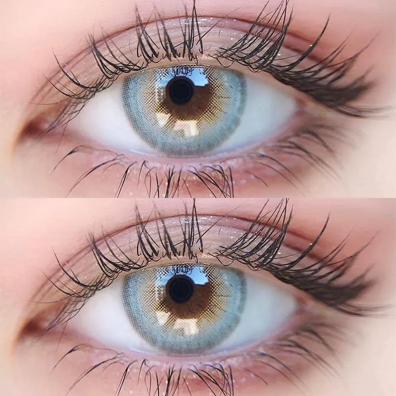 EyeLensy LA Dívka Modrá Barevné Kontaktní Čočky 1 Rok