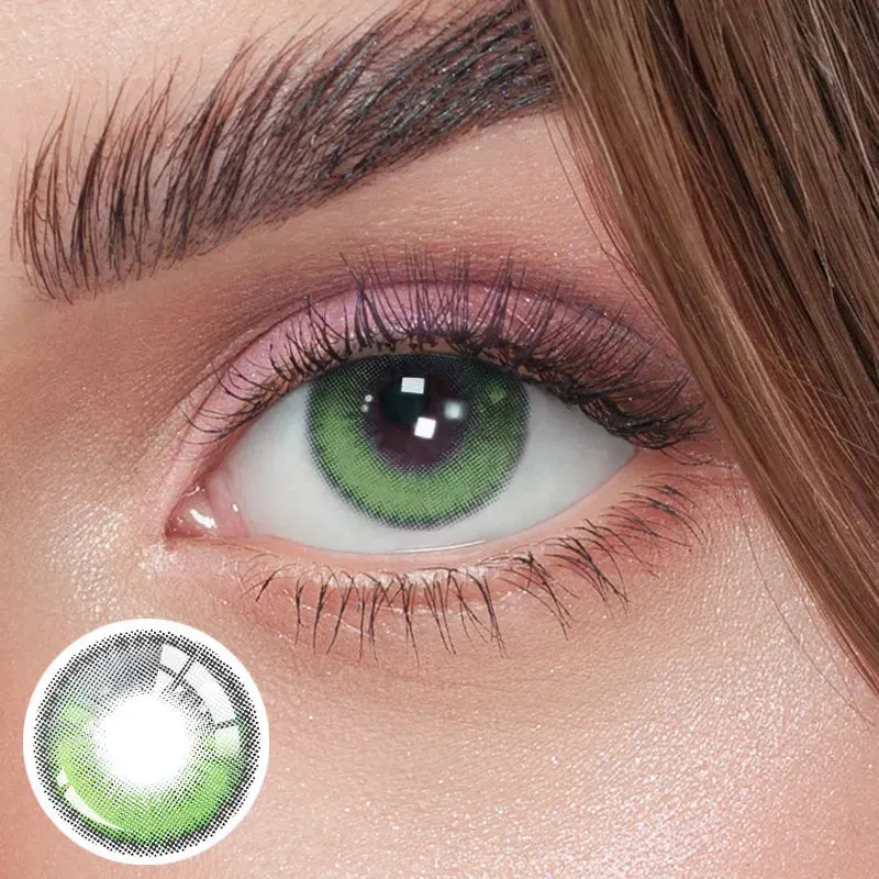 EyeLensy Crystal Green | 1 Year