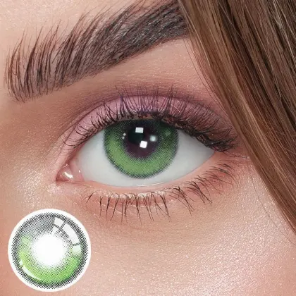 EyeLensy Crystal Green | 1 Year