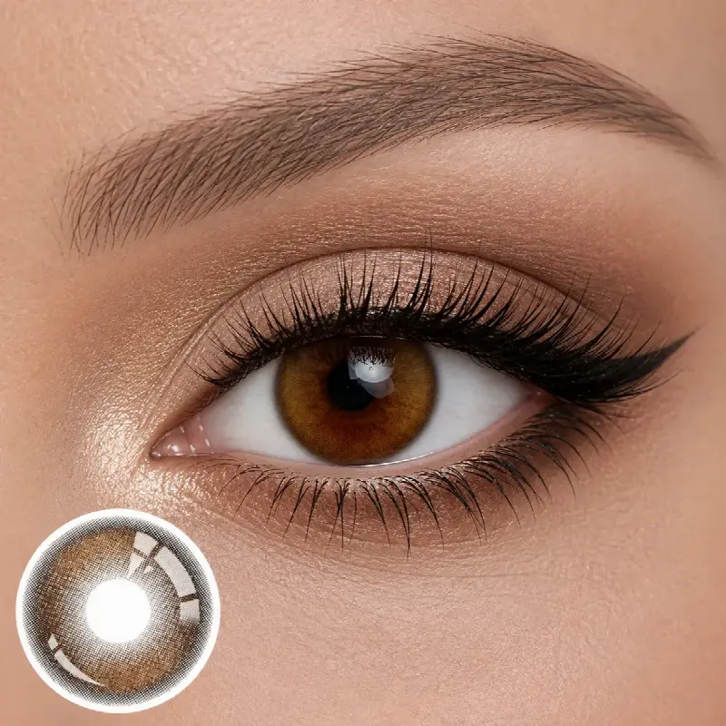 EyeLensy Almond Brown | 1 Year