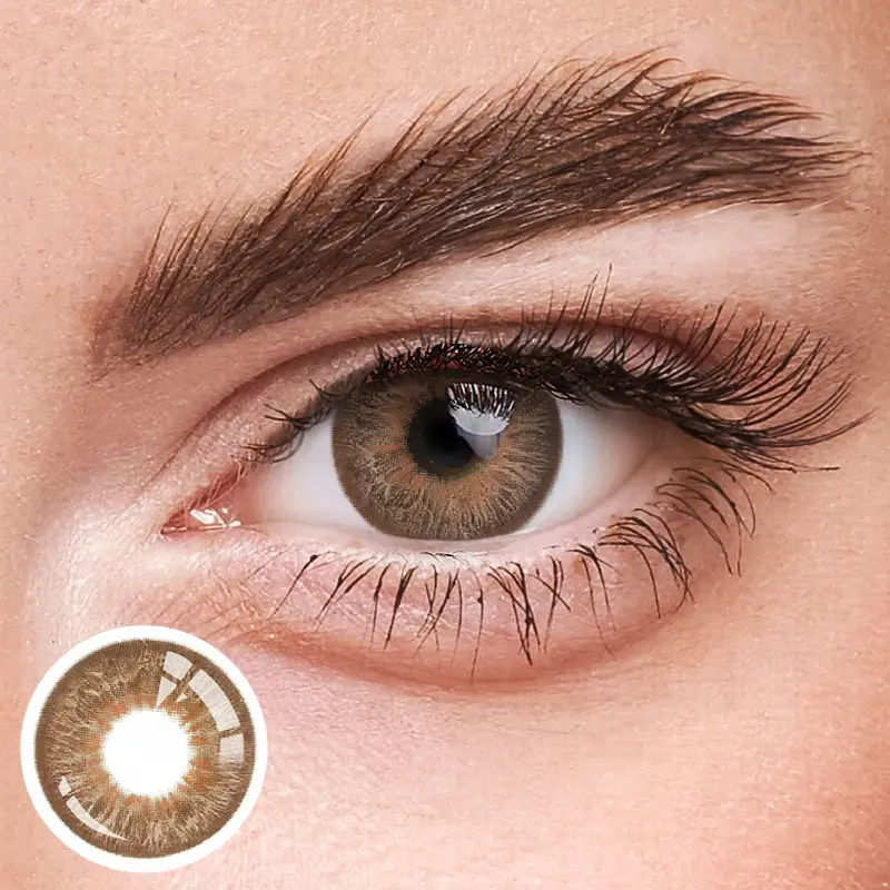 EyeLensy Leopard Brown | 1 Year