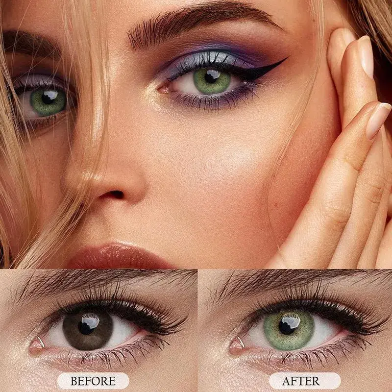 EyeLensy Okyanus Yeşili Renkli Lensler 1 Yıl