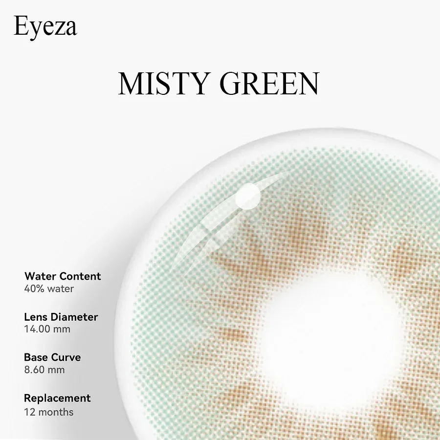 EyeLensy Misty Green | 1 Year