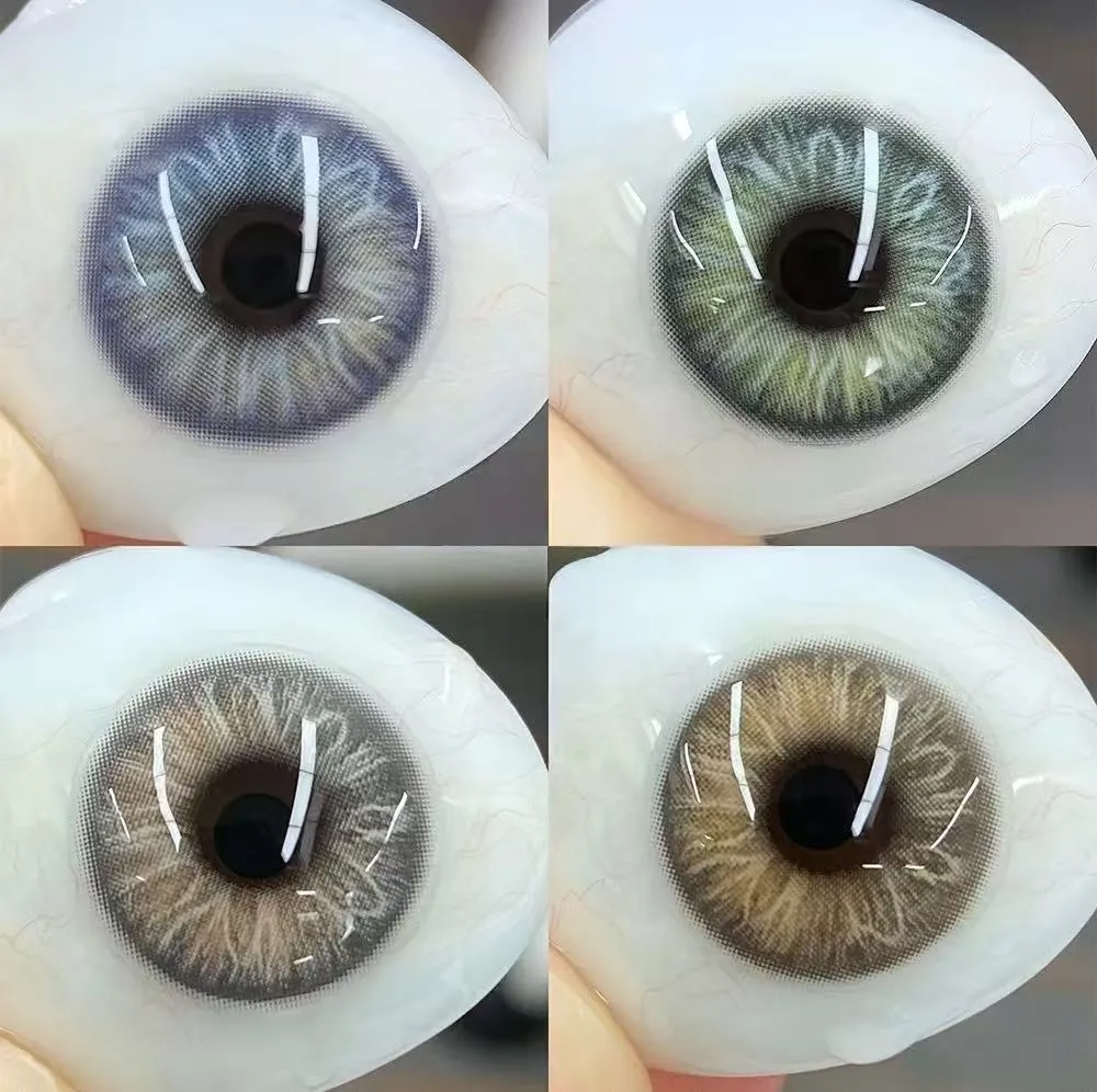 EyeLensy Irisgrün Farbige Kontaktlinsen 1 Jahr