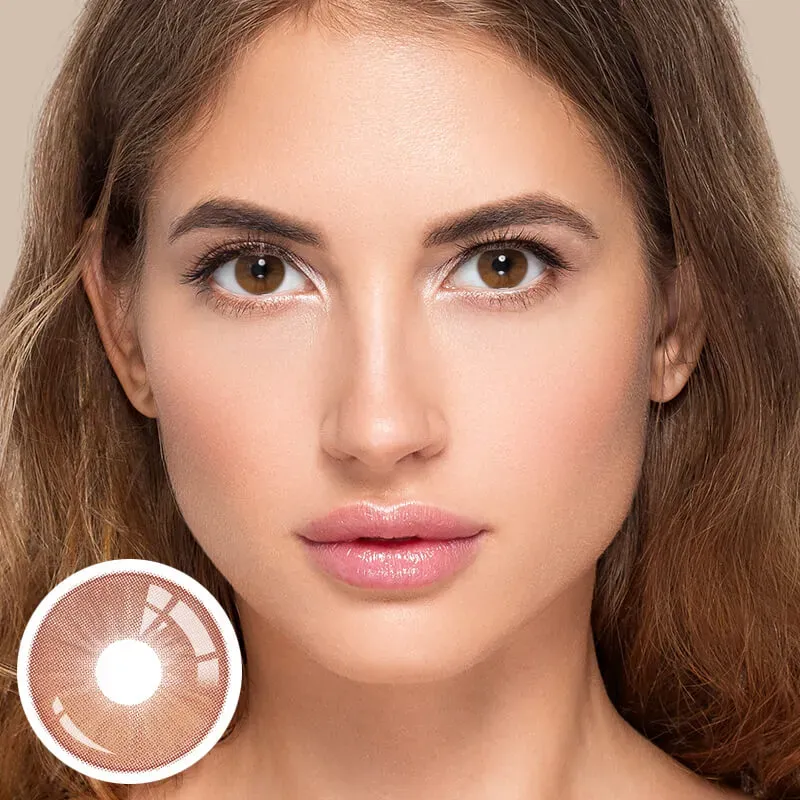 EyeLensy Marrone Limpido Lenti a Contatto Colorate 1 Anno