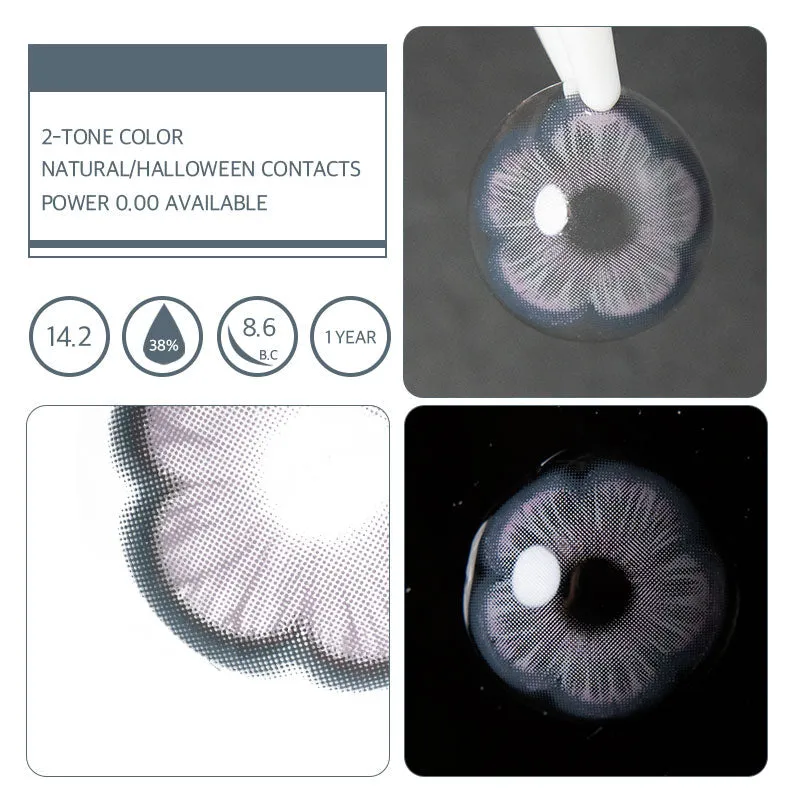 EyeLensy Sakura Blue Grey | 1 Year