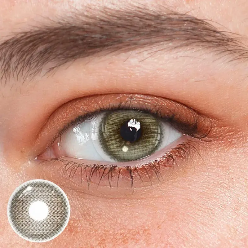 EyeLensy Sametová hnědá Barevné Kontaktní Čočky 1 Rok