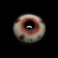 EyeLensy 크림슨 스플래터 색렌즈 서클렌즈 1년