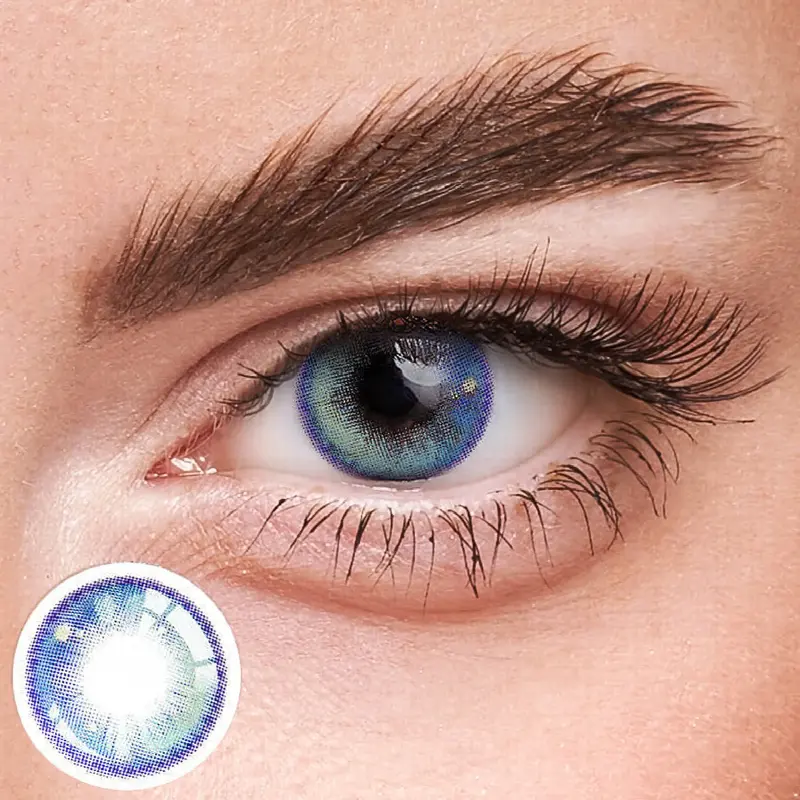 EyeLensy Crystal Blue  | 1 Year