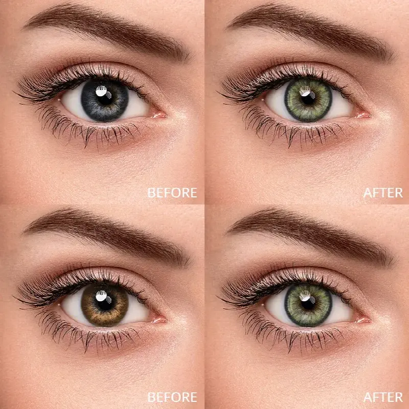 EyeLensy Kleopatra Grün Farbige Kontaktlinsen 1 Jahr