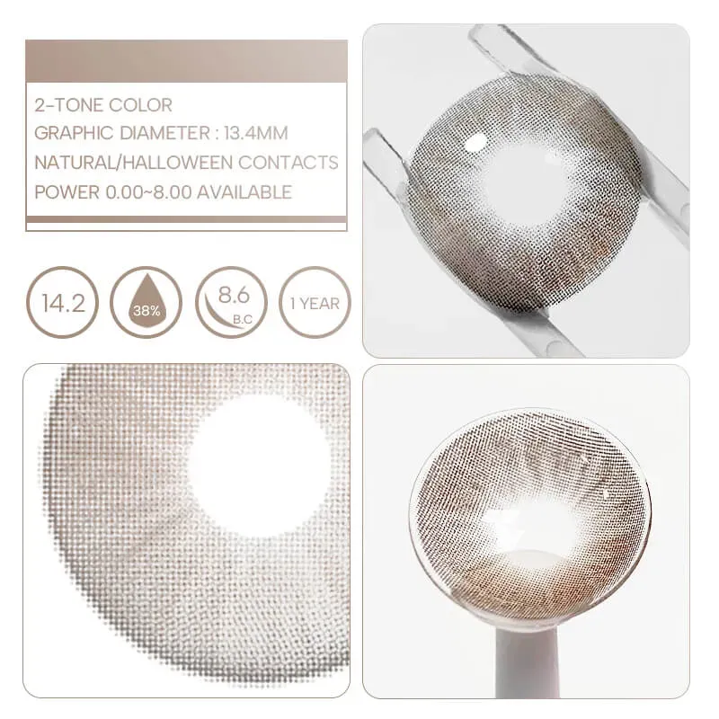 EyeLensy Lucency Gray | 1 Year