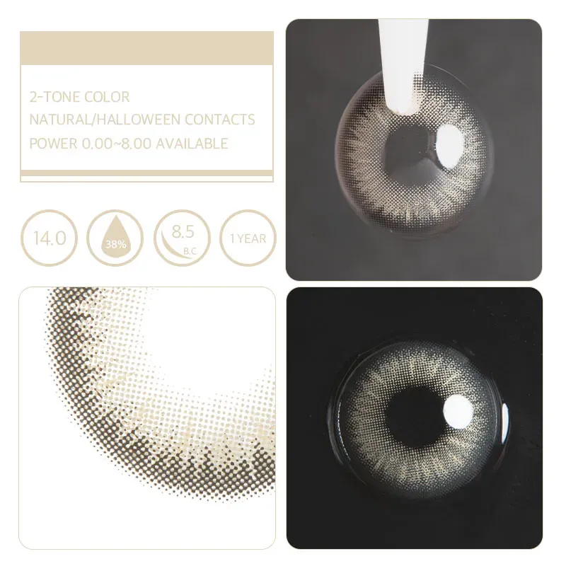 EyeLensy Savage Grey | 1 Year