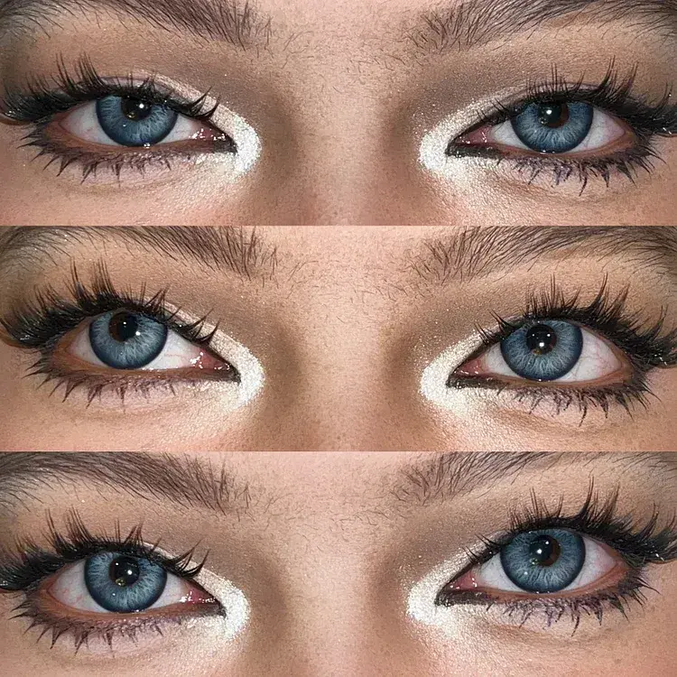 EyeLensy Siren Blå Farvede Kontaktlinser 1 År