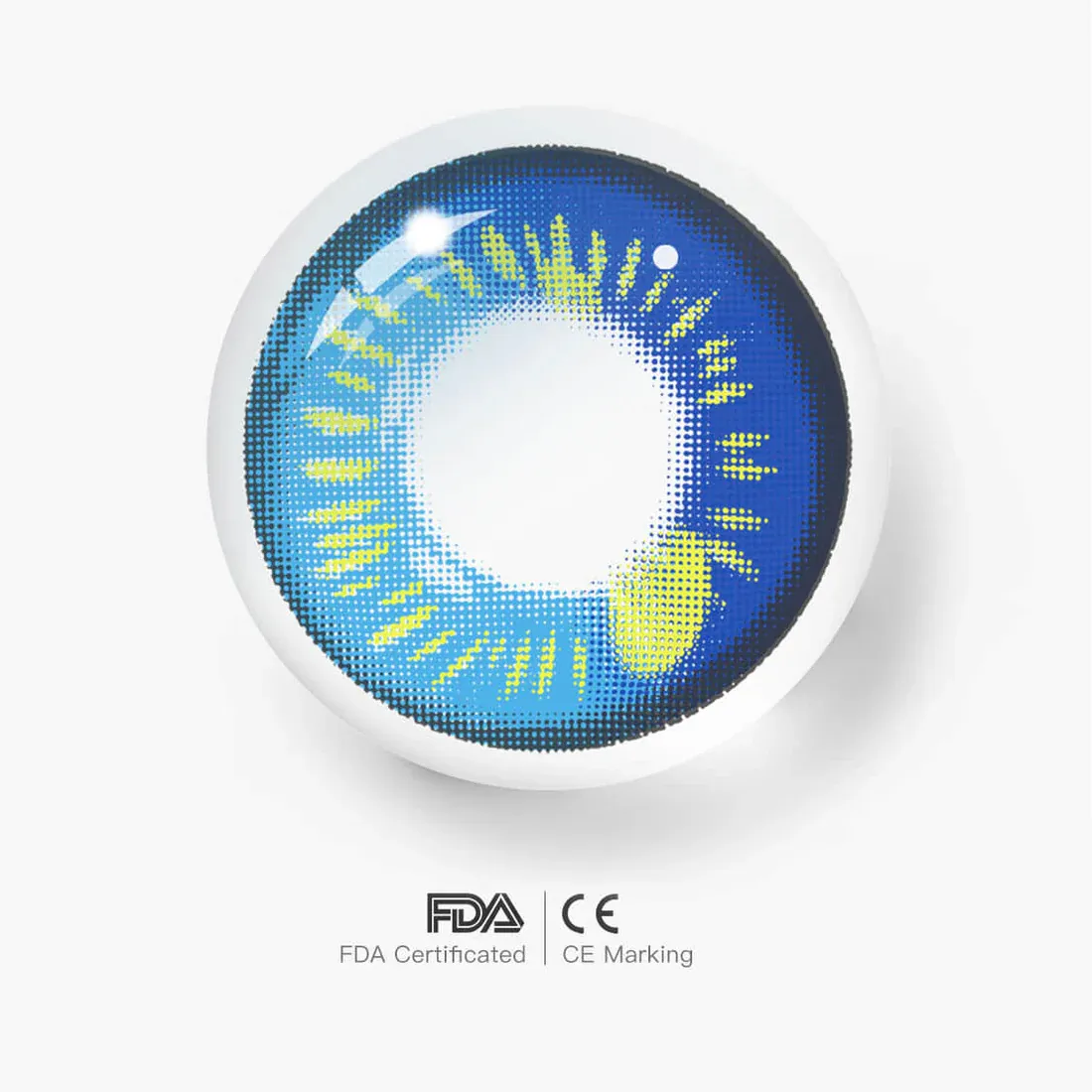 EyeLensy Overflow Blue | 1 Year
