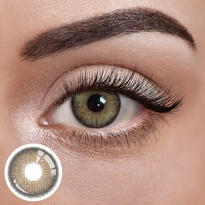 EyeLensy Oase Brun Farvede Kontaktlinser 1 År