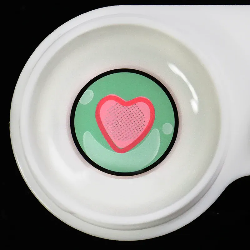 EyeLensy Puppet Love Green | 1 Year