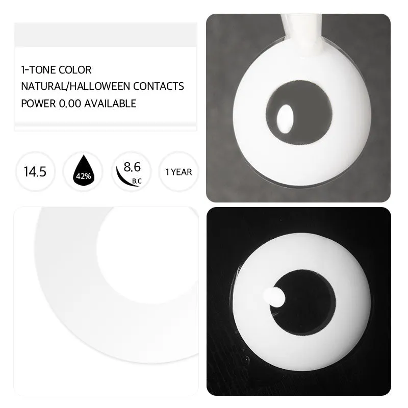 EyeLensy Pure White | 1 Year