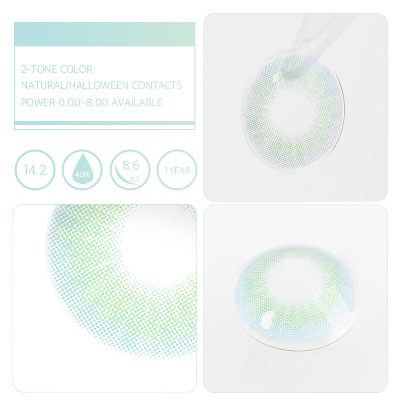 EyeLensy Hidrocor Topza Blue | 1 Year