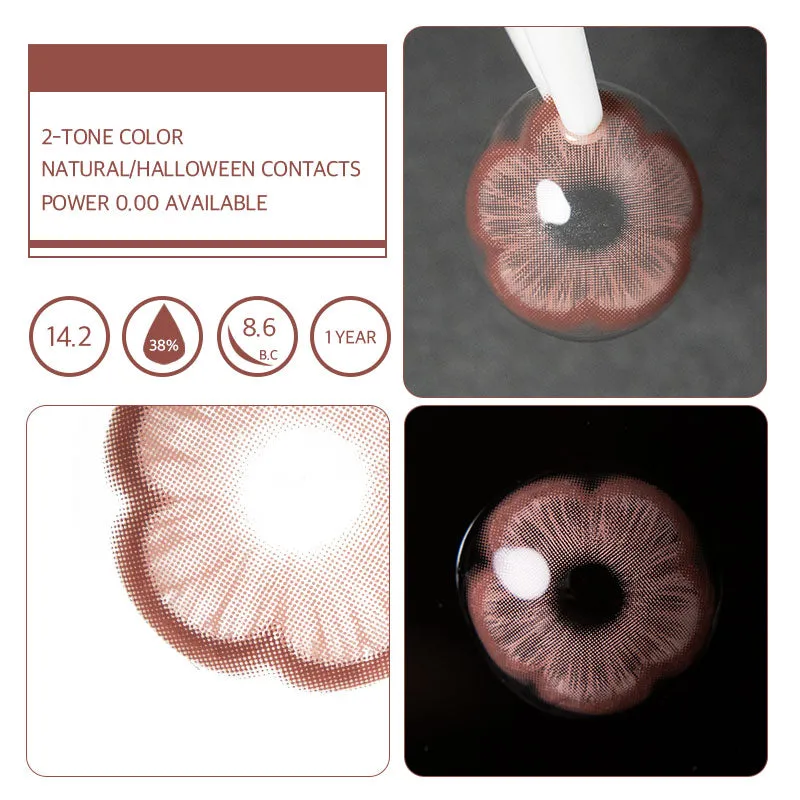 EyeLensy Sakura Red | 1 Year