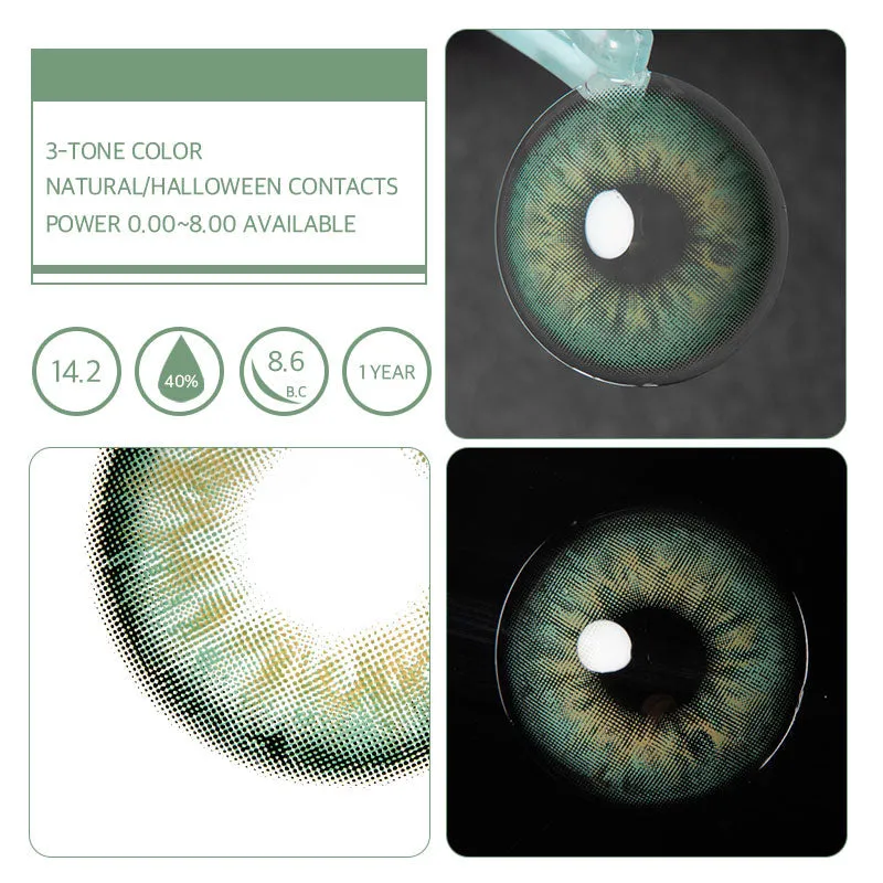 EyeLensy Aegean Sea Green | 1 Year