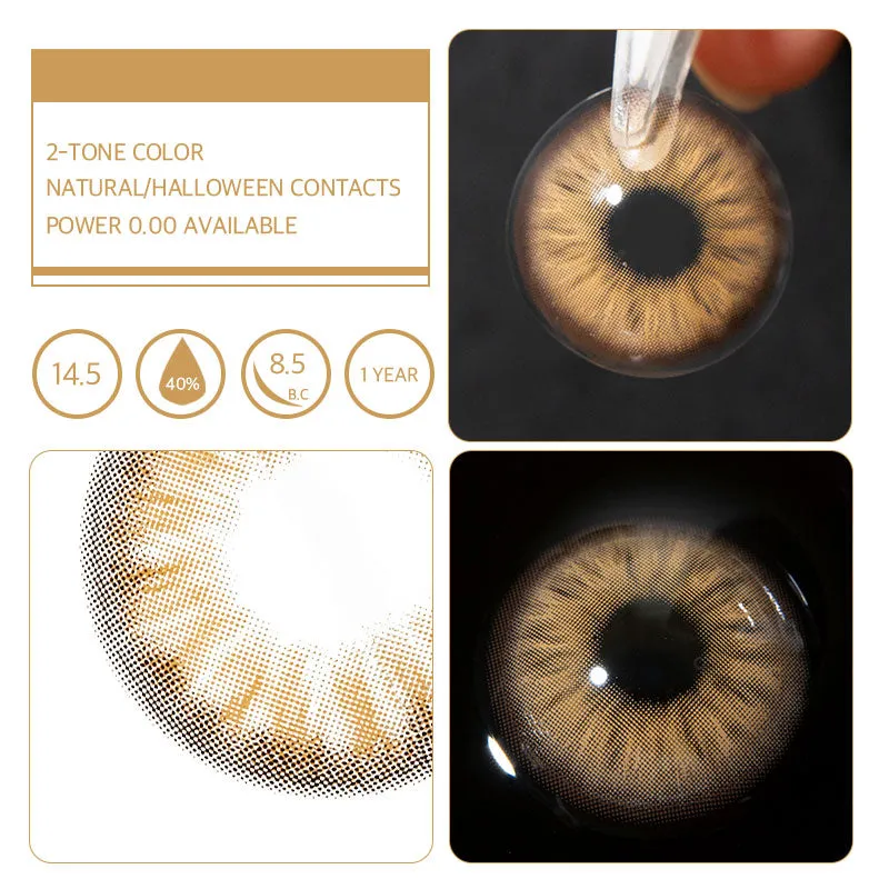 EyeLensy Diamond Brown | 1 Year