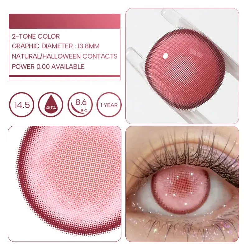 EyeLensy Cyber Mesh Pink | 1 Year
