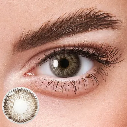 EyeLensy Unspoken Mirage Brown | 1 Year