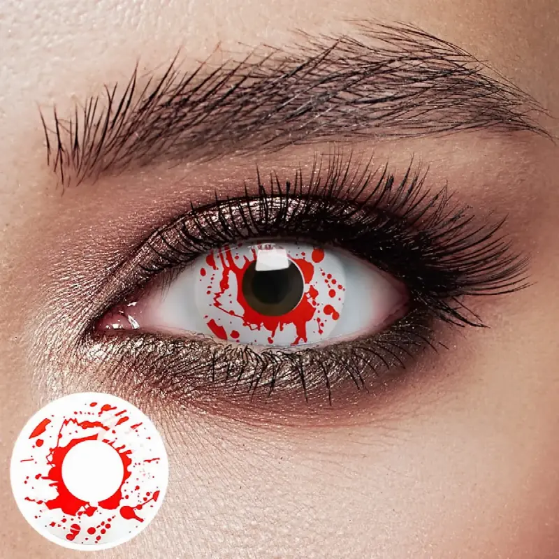 EyeLensy White Blood  | 1 Year