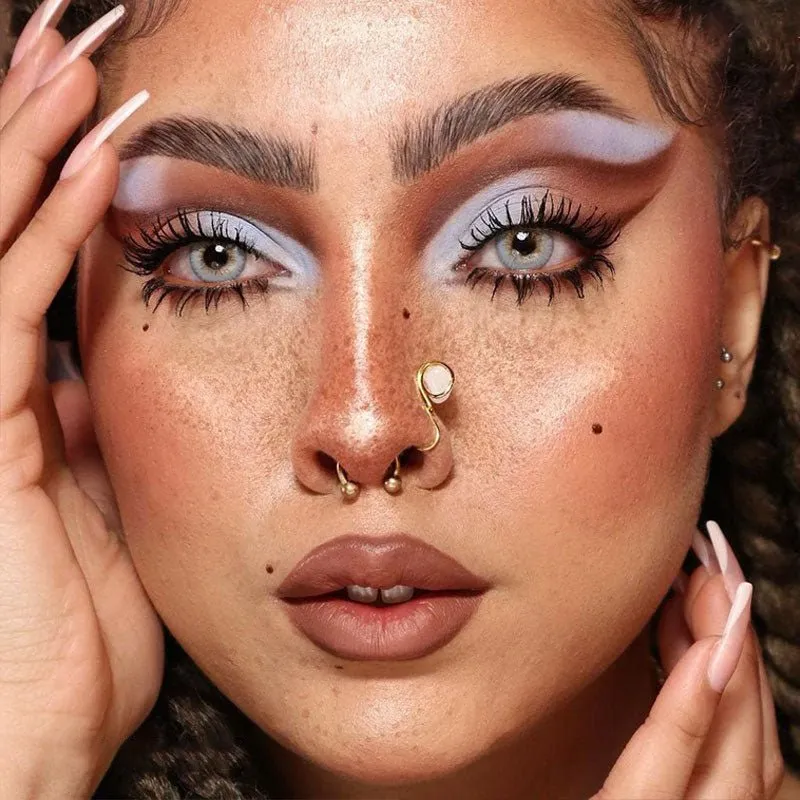 EyeLensy LA Dívka Modrá Barevné Kontaktní Čočky 1 Rok