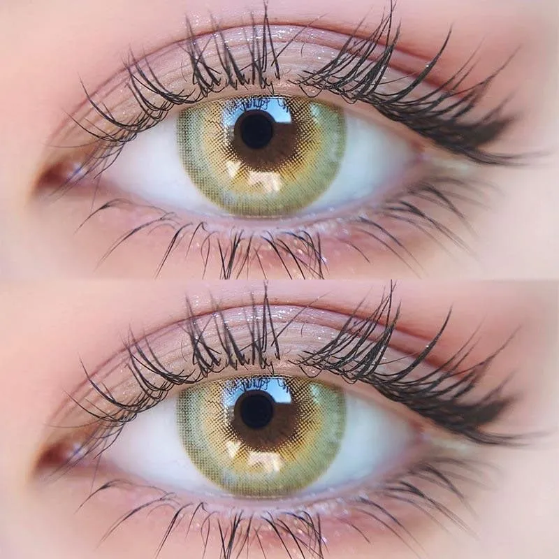 EyeLensy LA Tyttö Vihreä Värikontaktit 1 Vuosi