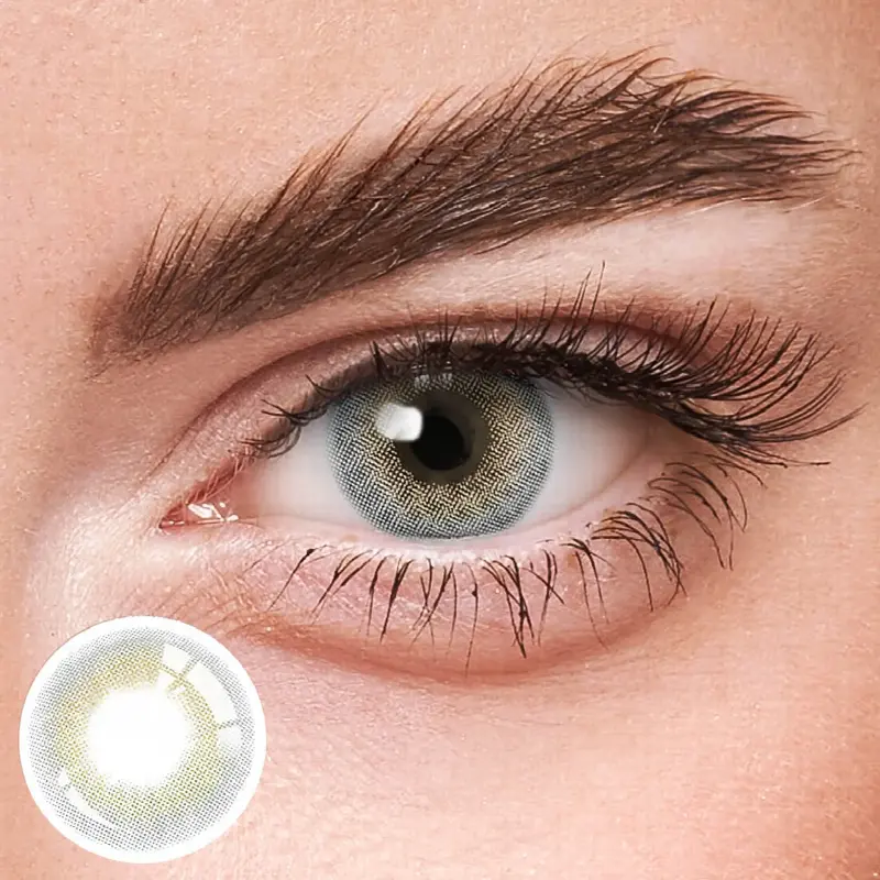 EyeLensy Polar Lights Blue Grey | 1 Year