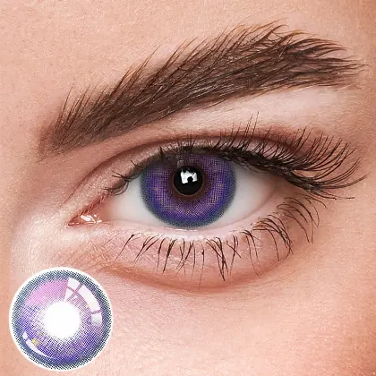 EyeLensy Crystal Purple | 1 Year
