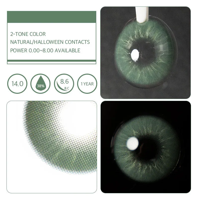 EyeLensy Desire Green | 1 Year