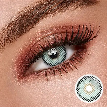 EyeLensy Tiny Iris Green Έγχρωμοι Φακοί Επαφής 1 Έτος