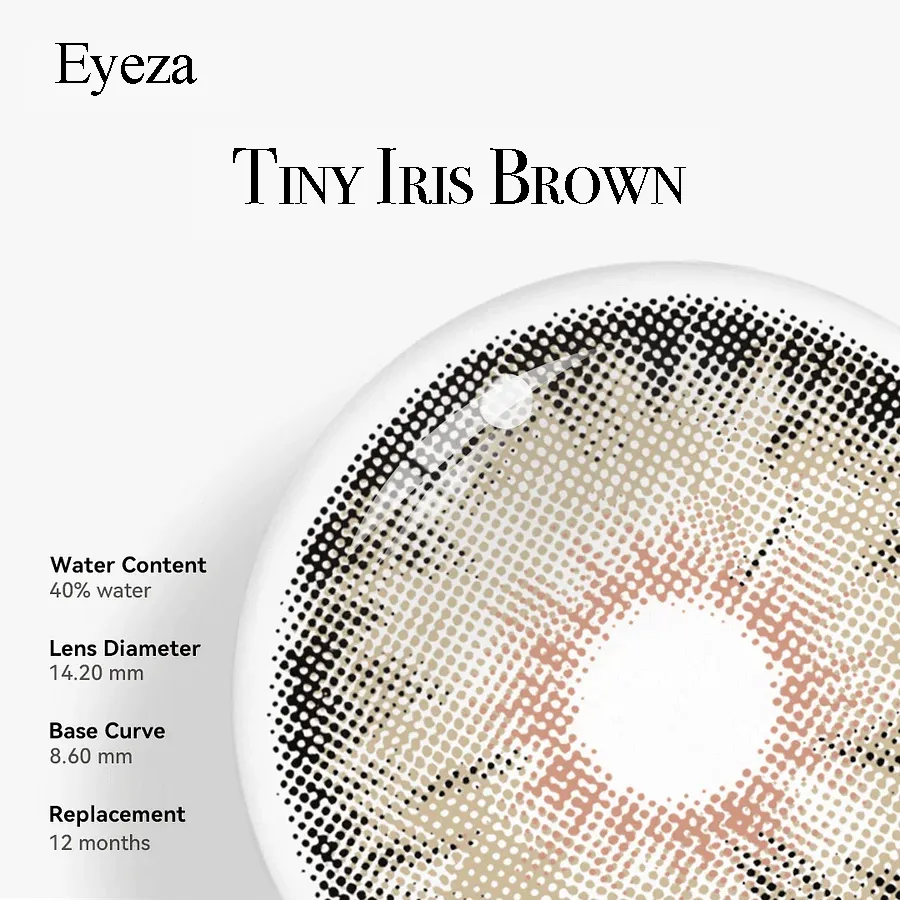 EyeLensy Tiny Iris Brown | 1 Year