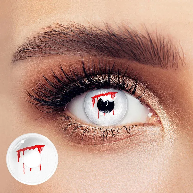 EyeLensy White Slit | 1 Year
