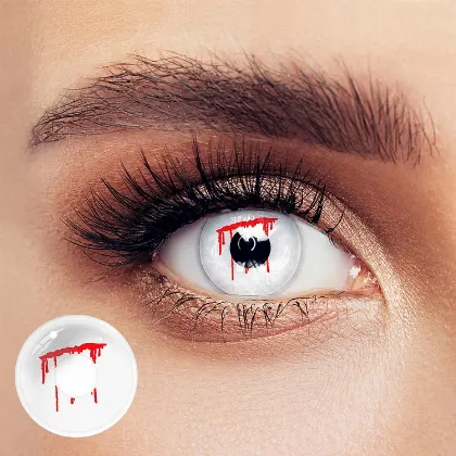 EyeLensy White Slit | 1 Year
