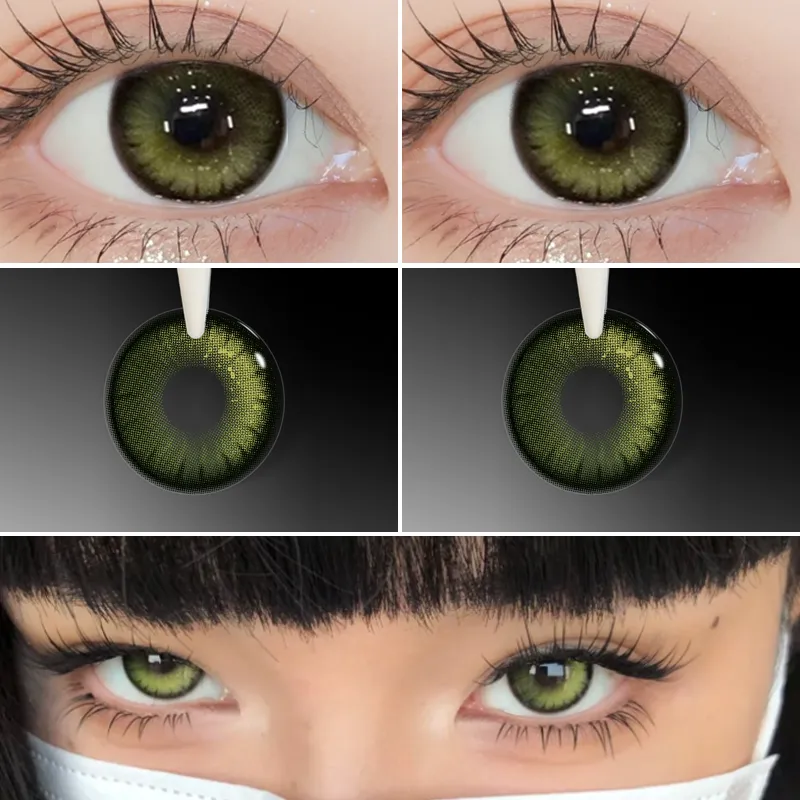 EyeLensy Night Magics Green | 1 Year