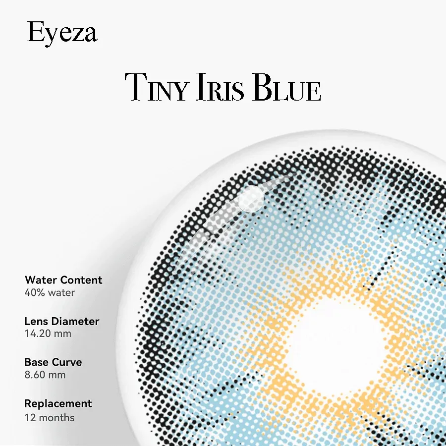 EyeLensy Tiny Iris Blue | 1 Year