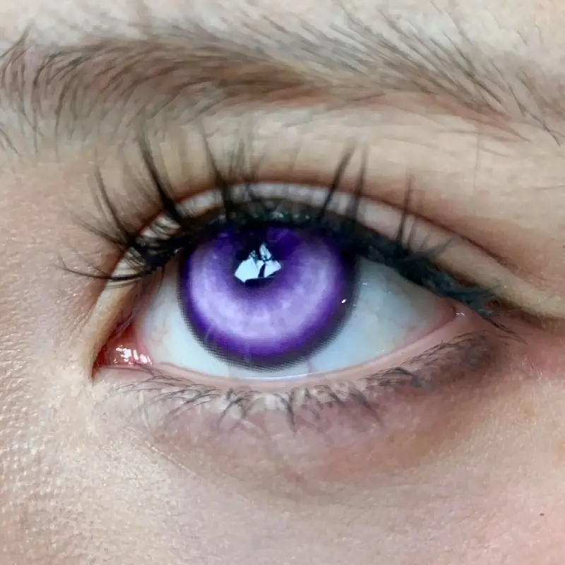 EyeLensy Nebula Purple | 6 Months