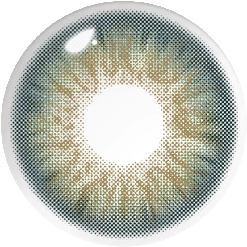 EyeLensy 하이브리드 키튼 그린 색렌즈 서클렌즈 1년